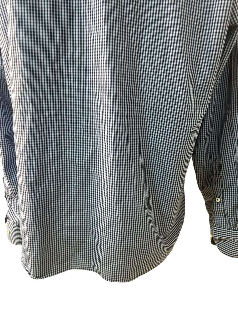 UNTUCKit Vignoble Luxe Wrinkle Free Button Down Shirt Navy Blue - Picture 9 of 11